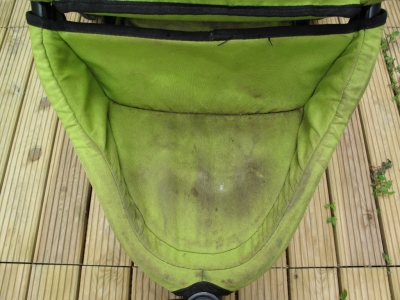 Phil&Teds Sport foot rest before clean