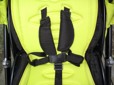 Oyster Pushchair seat & straps after